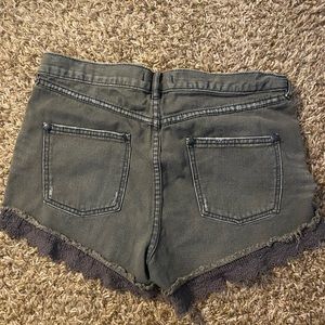 Free people womens jean shorts